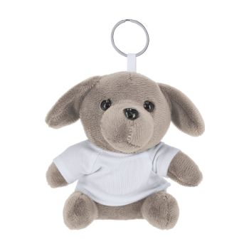 Llavero de perrito de peluche Vireo