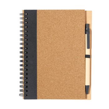 Libreta publicitaria 80 hojas con bolígrafo incluido Gienah