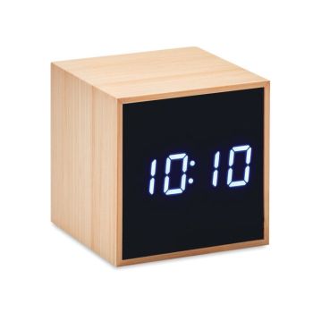 Reloj despertador promocional que indica temperatura Mara Clock