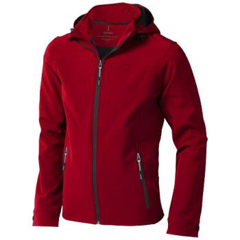 Chaqueta softshell de hombre 'Langley' Rojo XS
