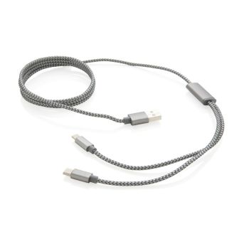 Cable de lujo 3 en 1 personalizado Trenzado