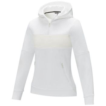 Sudadera anorak con capucha con media cremallera para mujer "Sayan"
