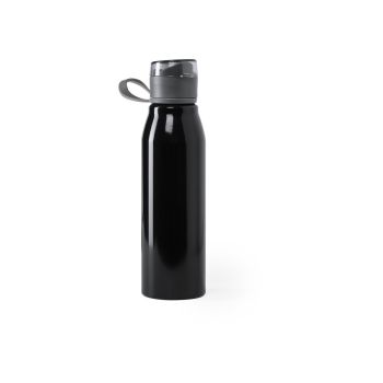 Bidón corporativo aluminio 700 ml Cartex Negro
