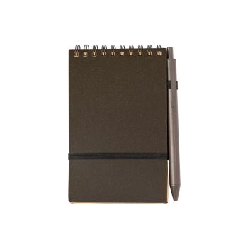 Libreta publicitaria fibra de café Pacam Marrón