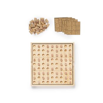 Juego de habilidad promocional madera Sudoku.