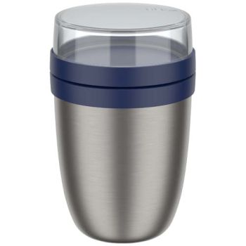 Fiambrera personalizable 500 ml Ellipse Azul
