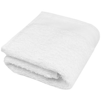 Toalla de baño personalizada algodón 550 g/m Chloe Blanco