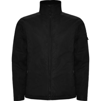 Chaqueta acolchada impermeable personalizada Utah Negro S