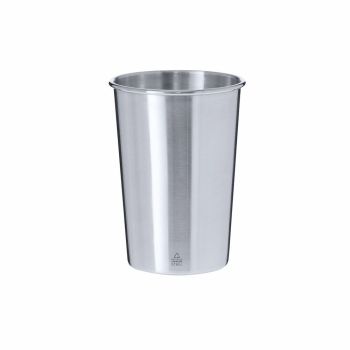 Vaso de acero inox. 350 ml. Hidex