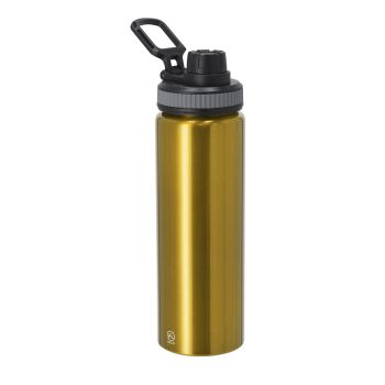 Botella promocional de aluminio reciclado 800 ml. Fouler Amarillo
