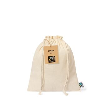 Bolsa de algodón Fairtrade promocional Lovan