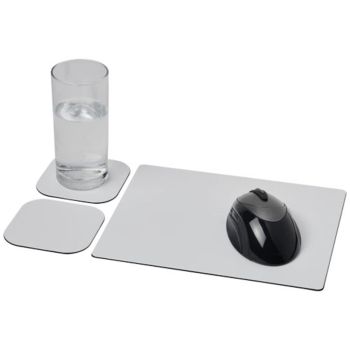 Combo 3 de alfombrilla para ratón y juego de posavasos 'Brite-Mat'