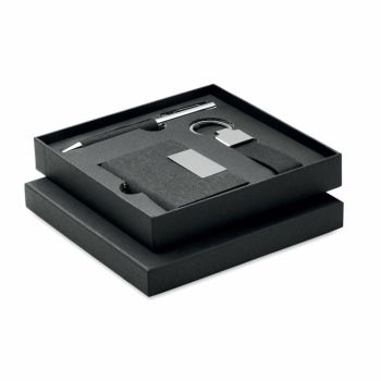 Estuche regalo promocional 3 piezas Scribi