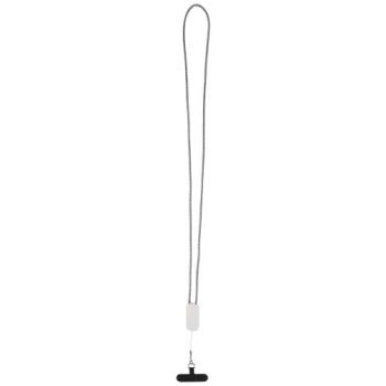 Lanyard multifunción rPET 5 en 1 Anser Blanco